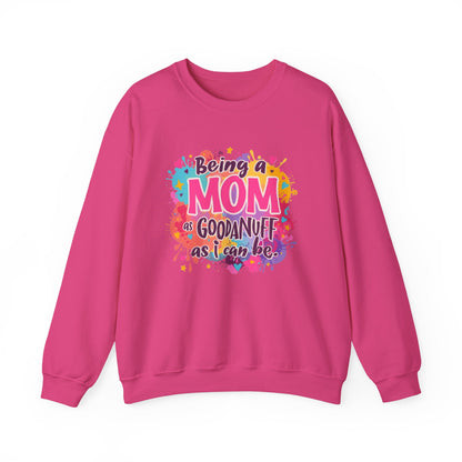 Being a Mom as GoodaNuff as I can be Unisex Softstyle T-Shirt