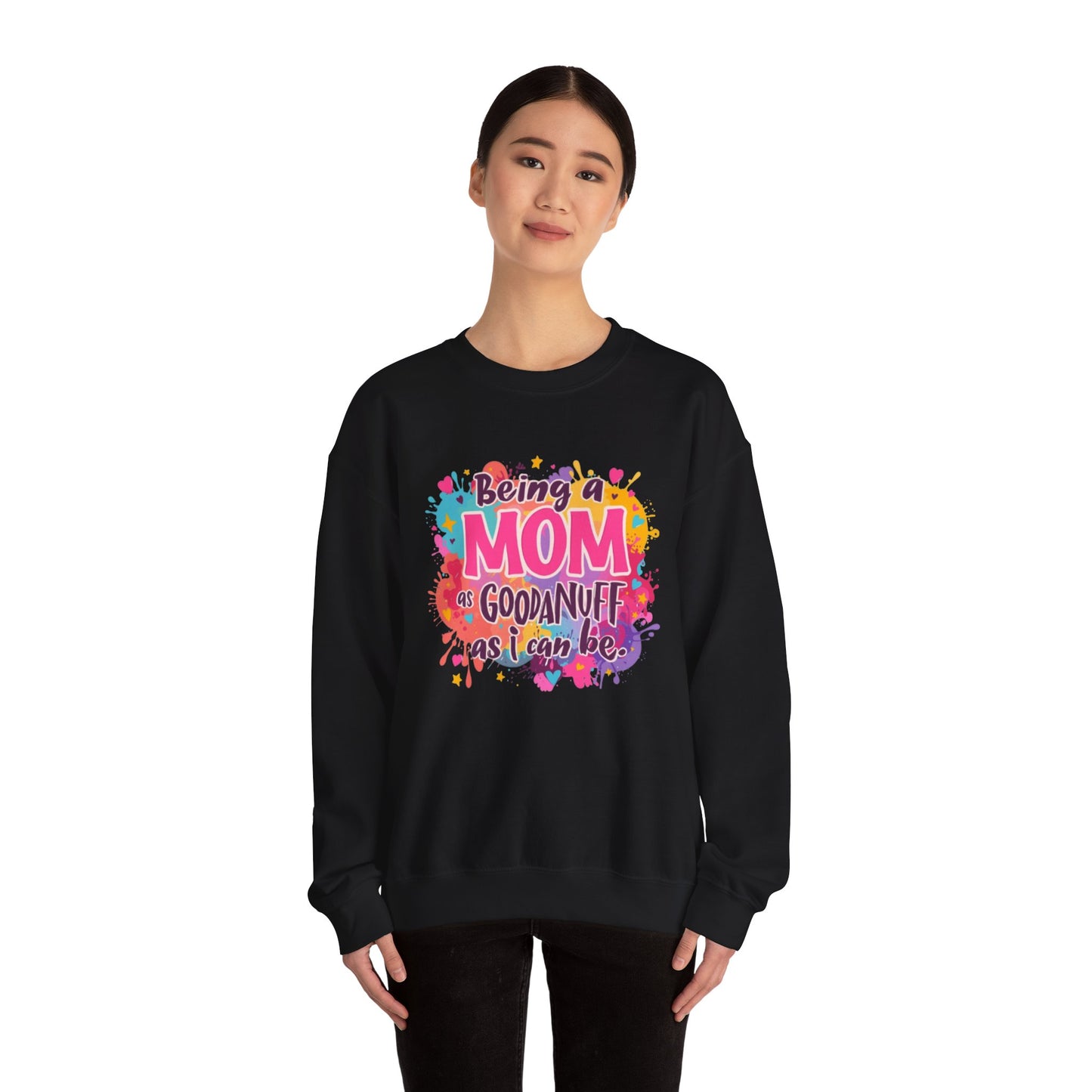 Being a Mom as GoodaNuff as I can be Unisex Softstyle T-Shirt