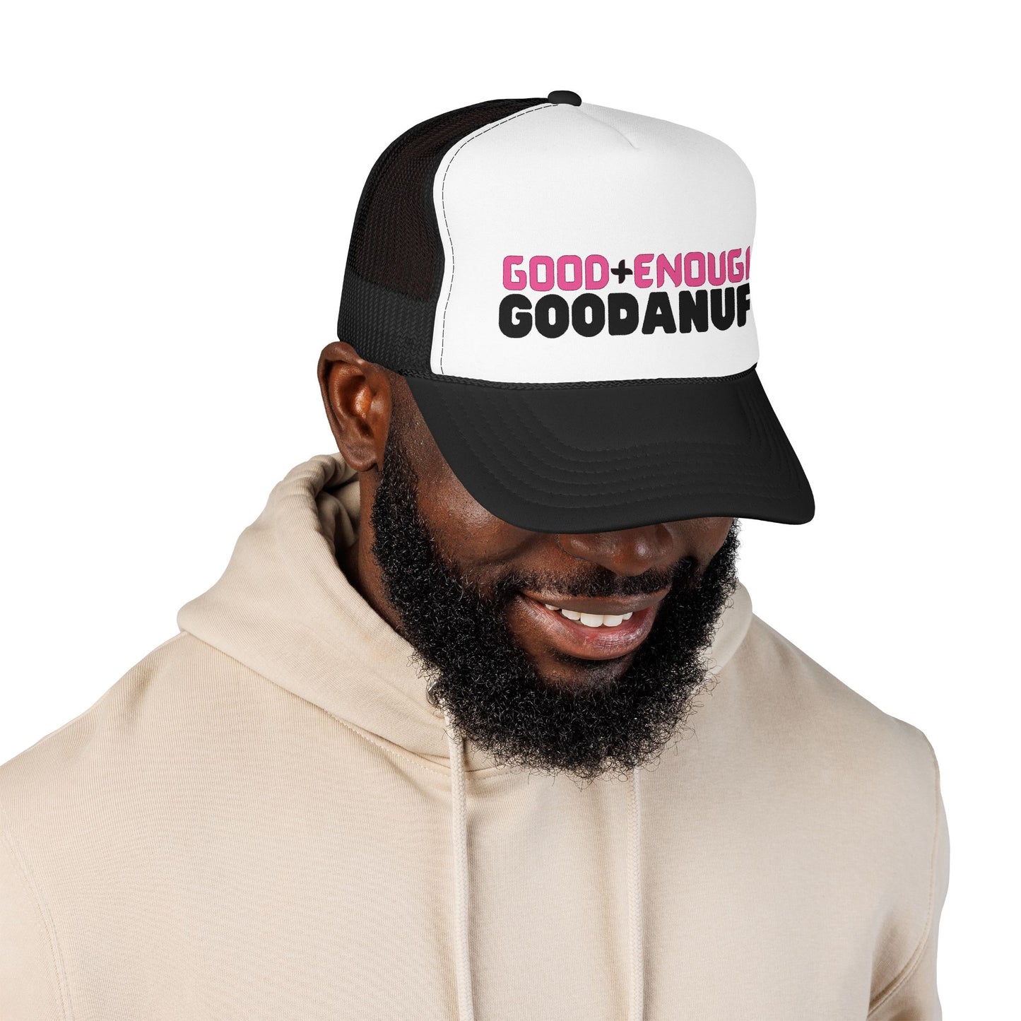 Good+Enough=GoodaNuff Trucker Hat