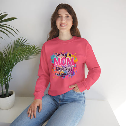 Being a Mom as GoodaNuff as I can be Unisex Softstyle T-Shirt