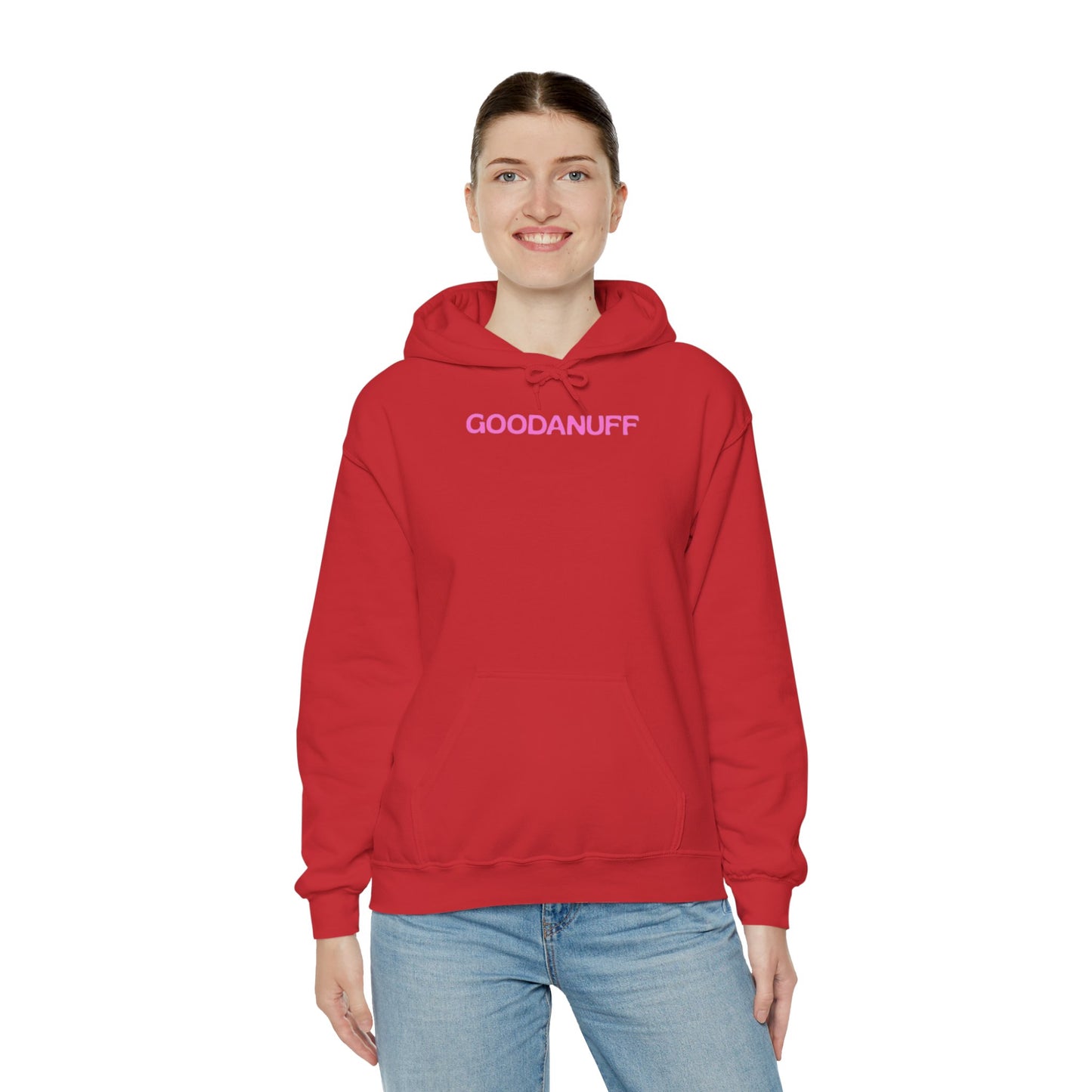 Being a Mom means Loving Big, trying hard and knowing you're already GoodaNuff Unisex Hoodie