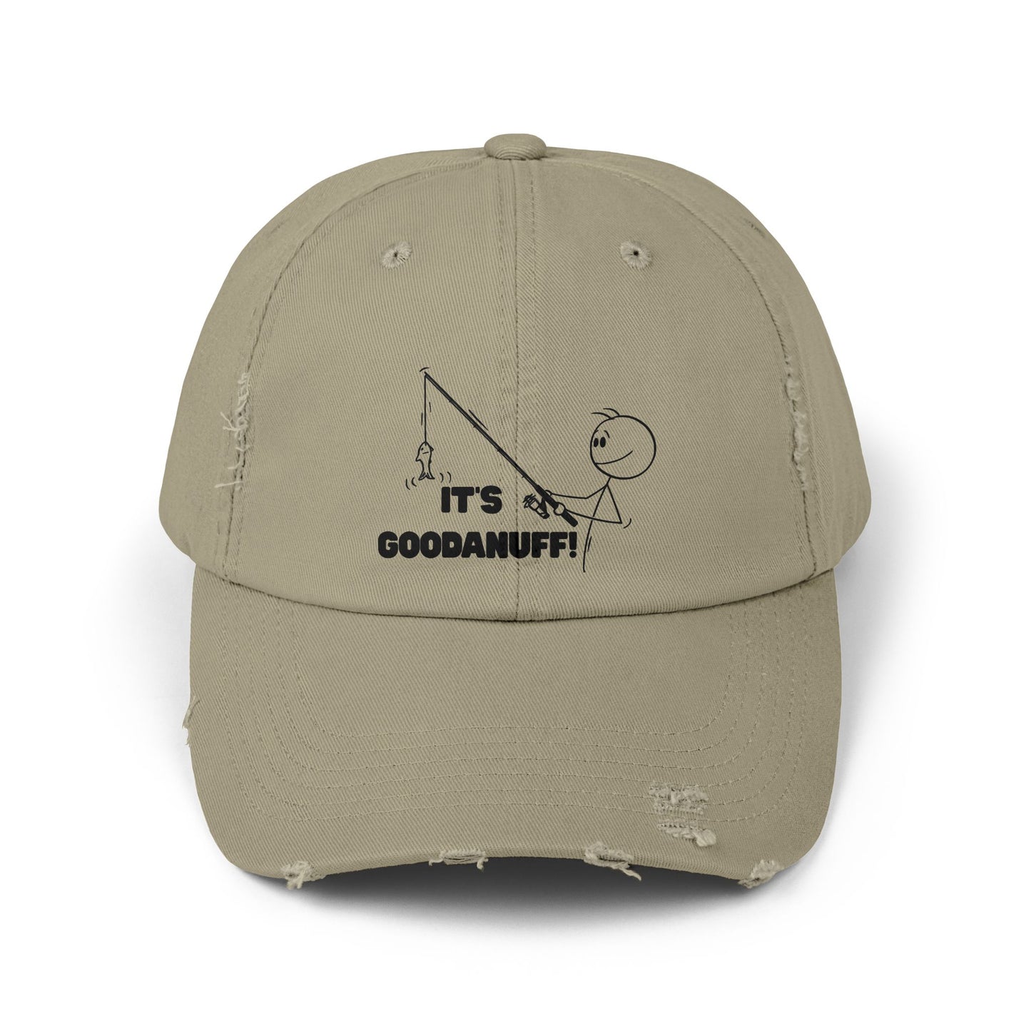 It's GoodaNuff Distressed Baseball Cap