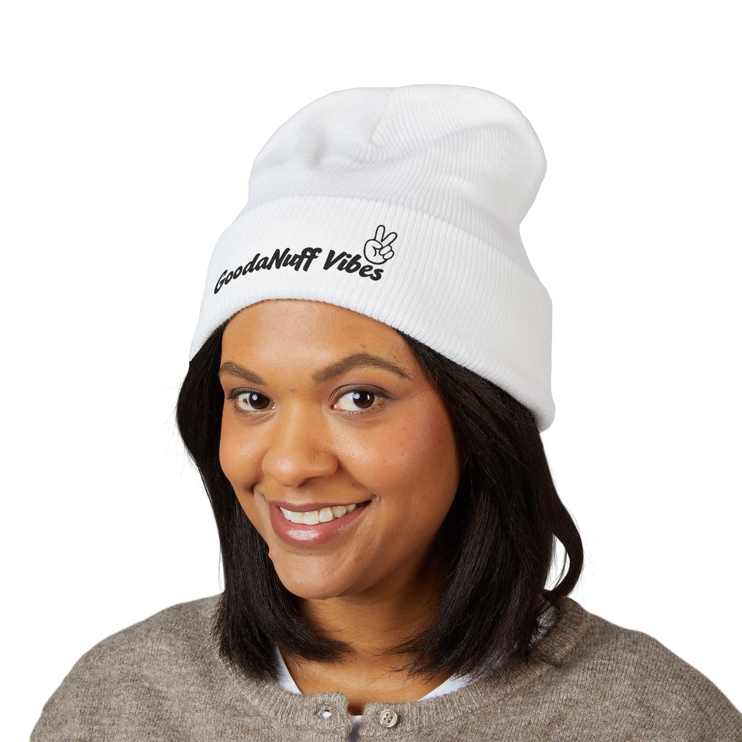 GoodaNuff Vibes Cuffed Beanie