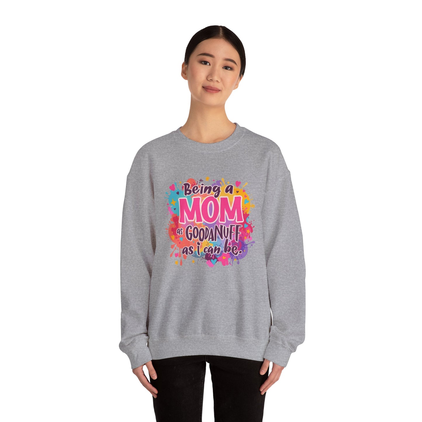 Being a Mom as GoodaNuff as I can be Unisex Softstyle T-Shirt