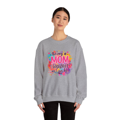 Being a Mom as GoodaNuff as I can be Unisex Softstyle T-Shirt