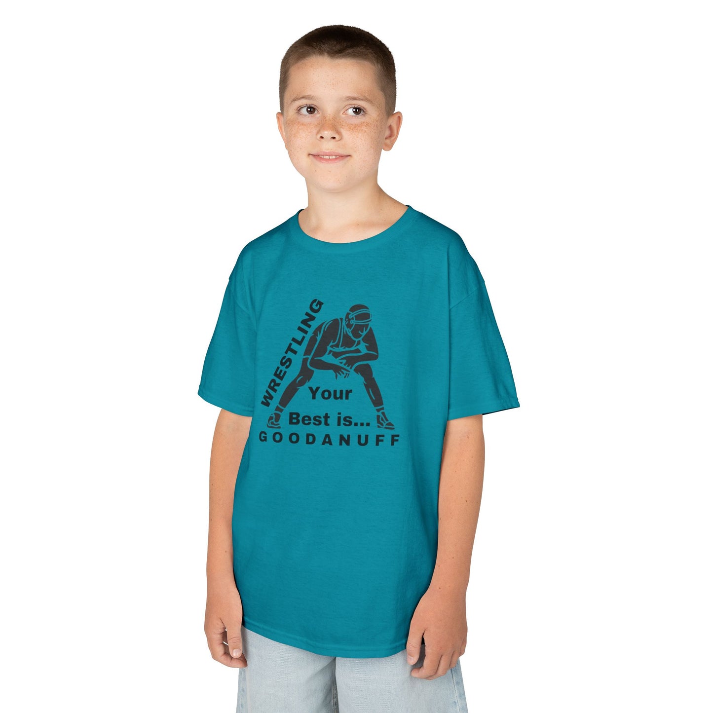 Wrestling Your Best is...GoodaNuff Unisex Youth T-Shirt