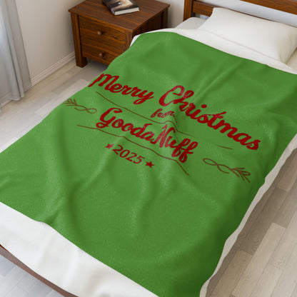 Merry Christmas from...GoodaNuff 2025 Throw Blanket
