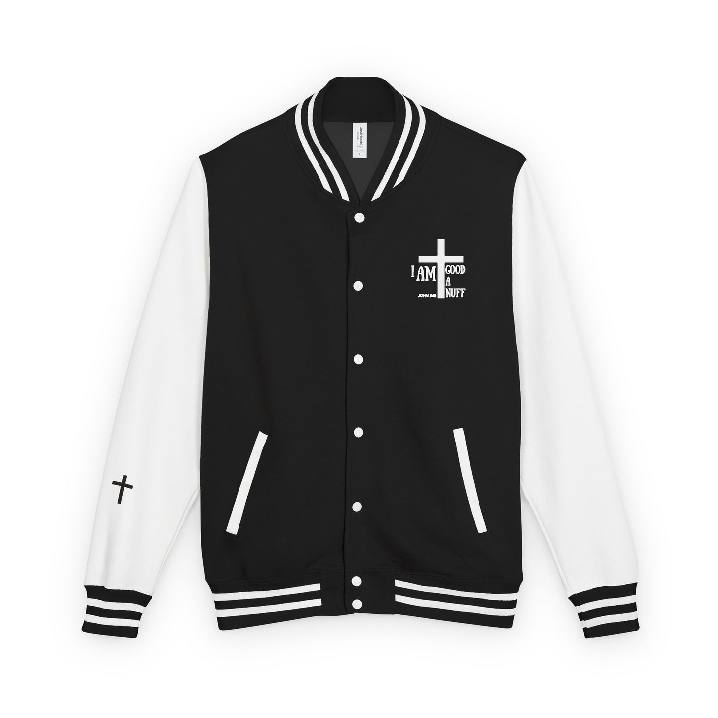 I AM GoodaNuff Unisex Letterman Jacket