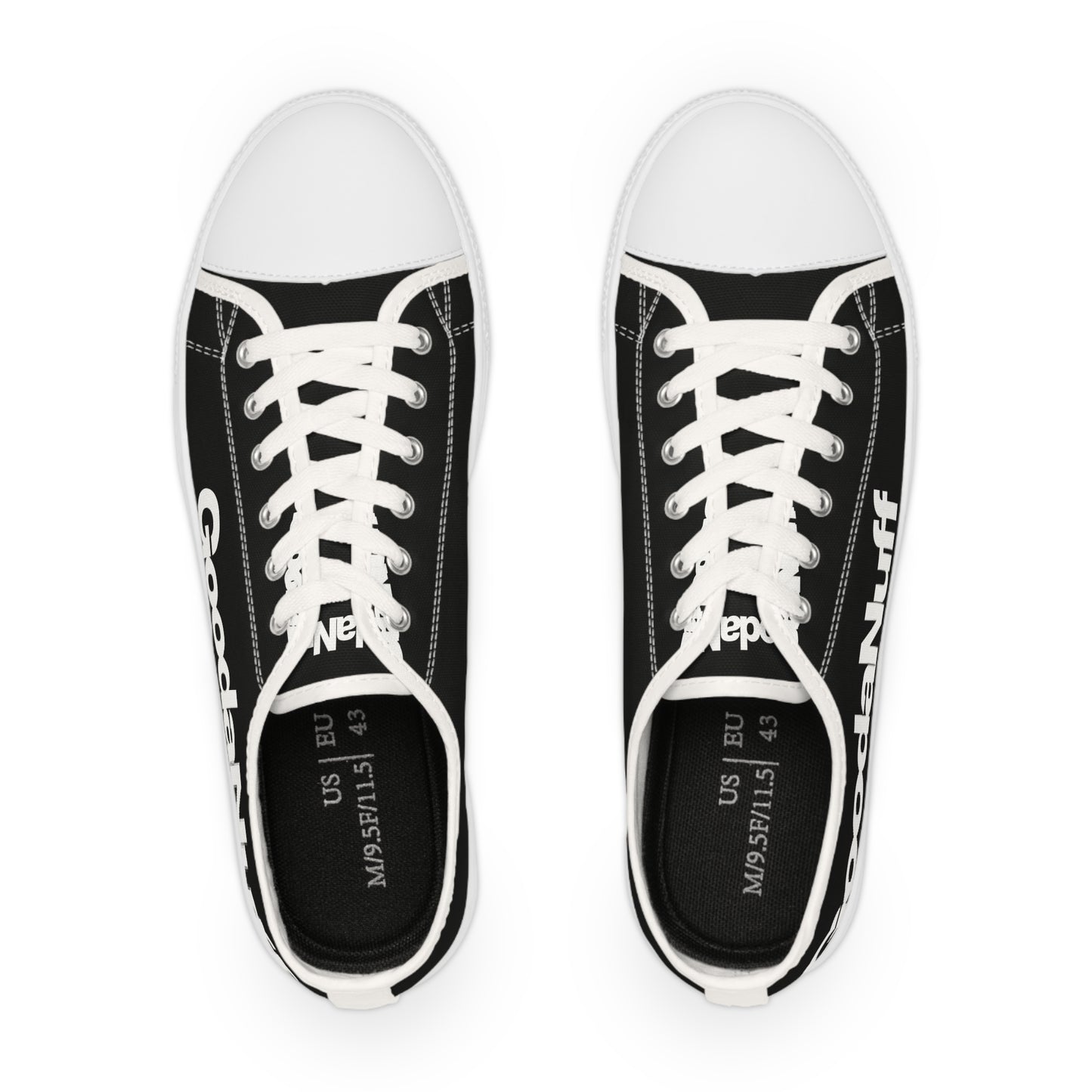 Classic GoodaNuff Men’s Low Top Sneakers