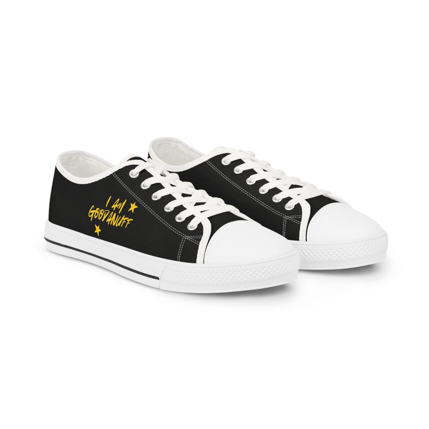I AM GoodaNuff Mens Low Top Sneakers