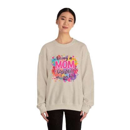 Being a Mom as GoodaNuff as I can be Unisex Softstyle T-Shirt