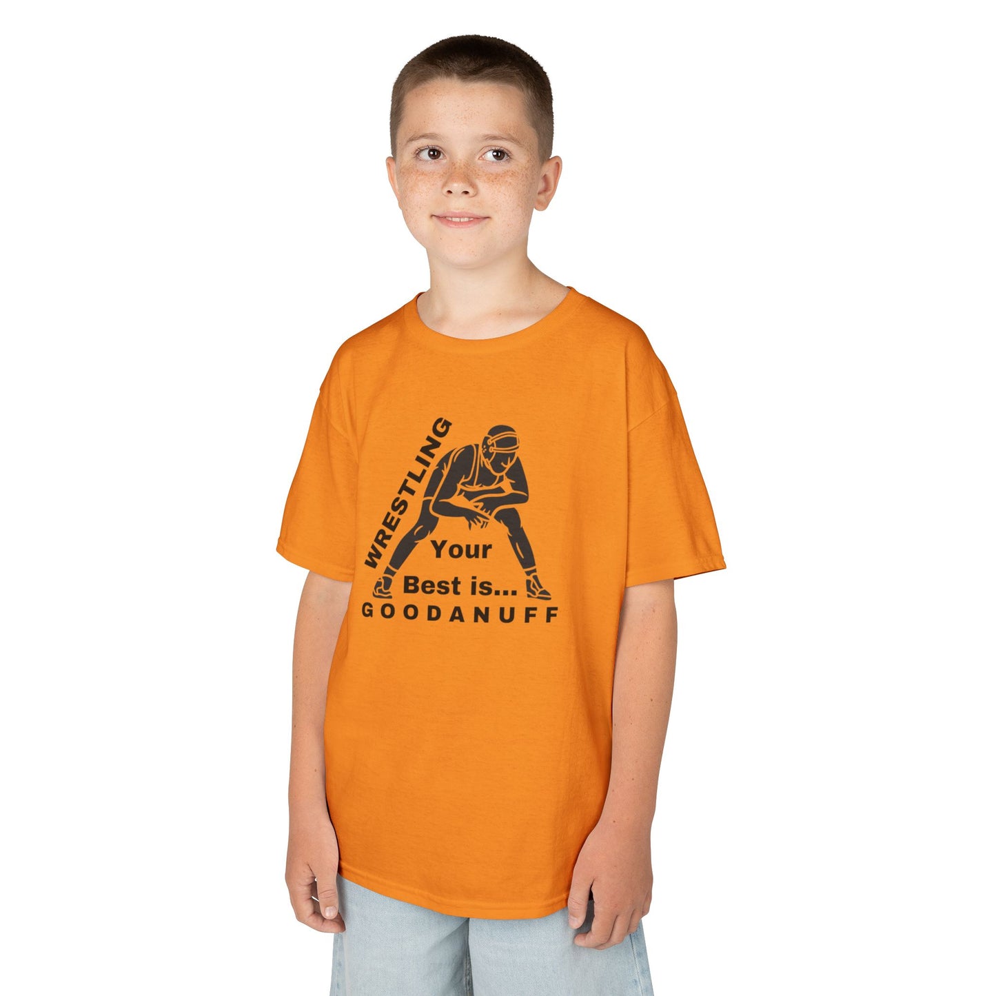 Wrestling Your Best is...GoodaNuff Unisex Youth T-Shirt