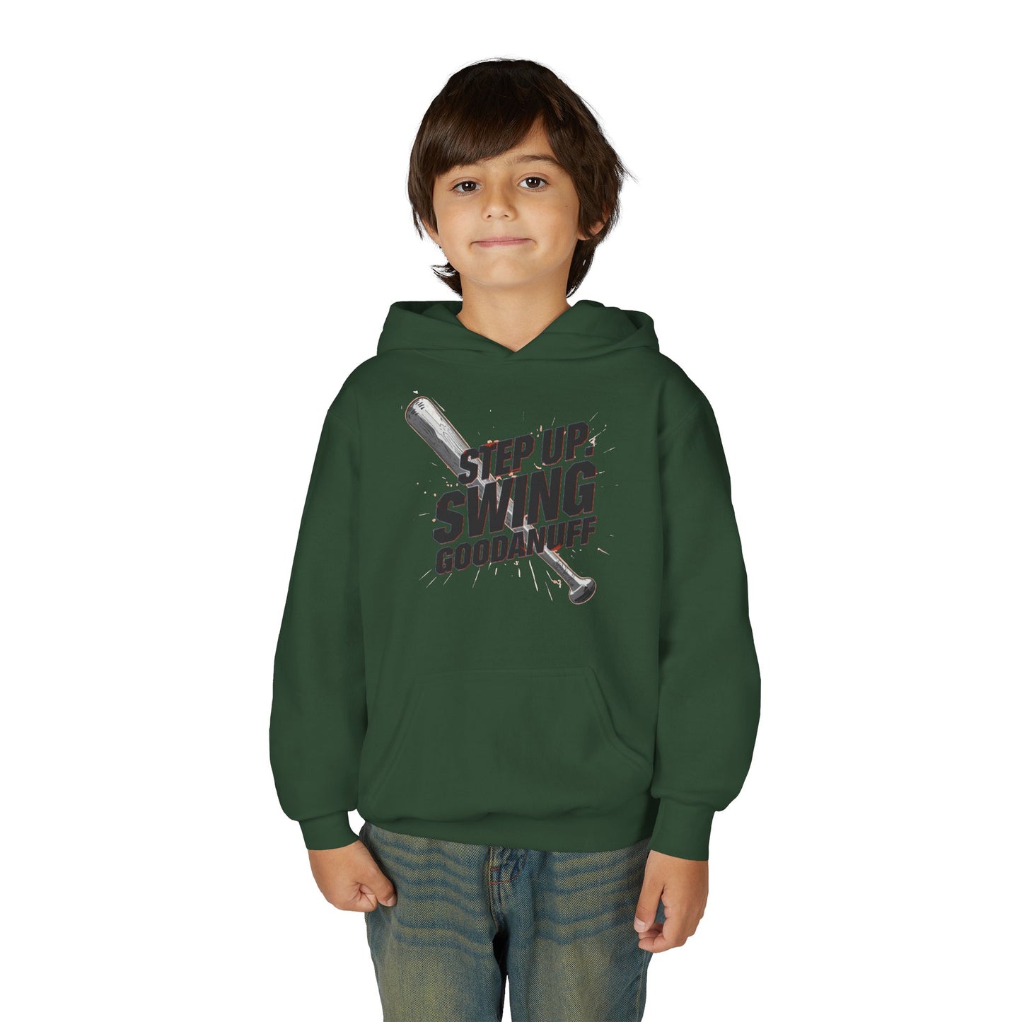 Step Up. Swing GoodaNuff Unisex Youth Hoodie