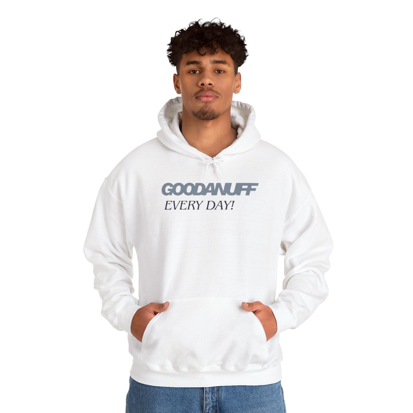 Dad life isn’t perfect, but this guy shows up GoodaNuff every day! Unisex Hoodie