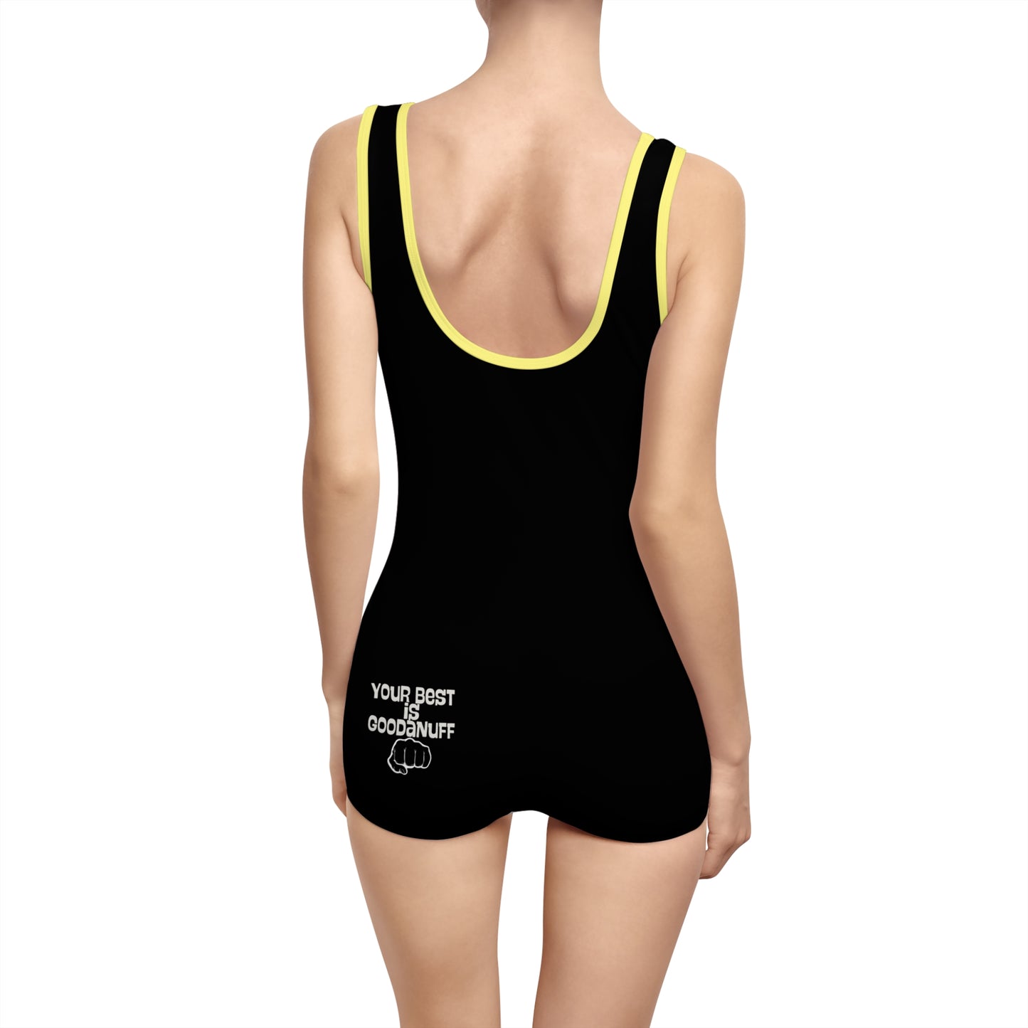 Your Best is GoodaNuff Vintage Style Swimsuit