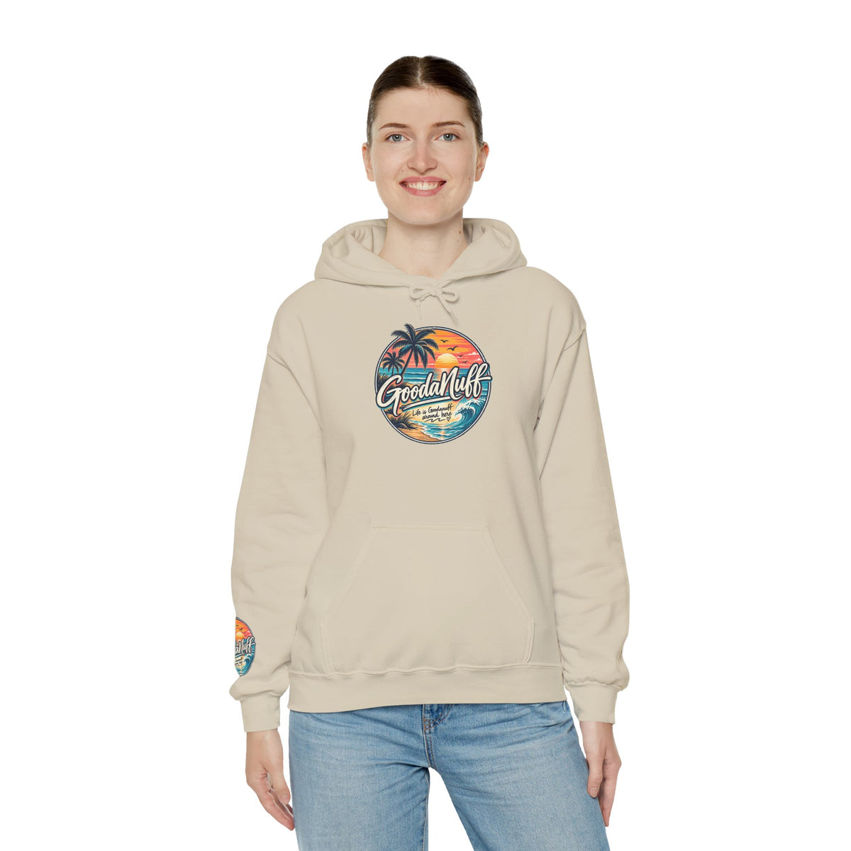 Life is GoodaNuff around here! Unisex Hoodie