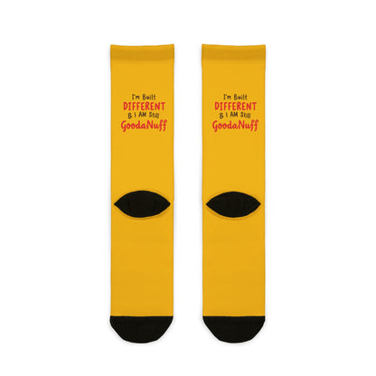 I'm Built Different & I AM still GoodaNuff Socks