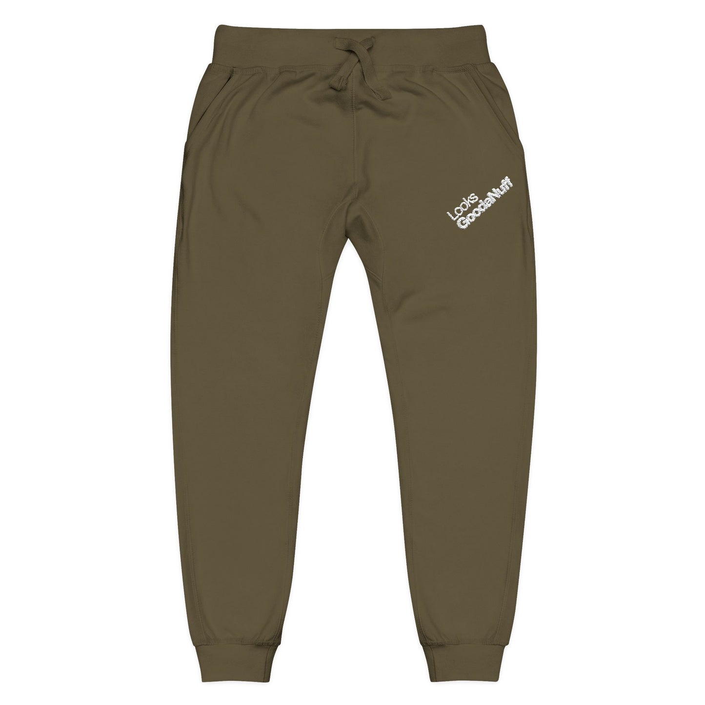 White-Looks GoodaNuff Classic Unisex Jogger Sweatpants