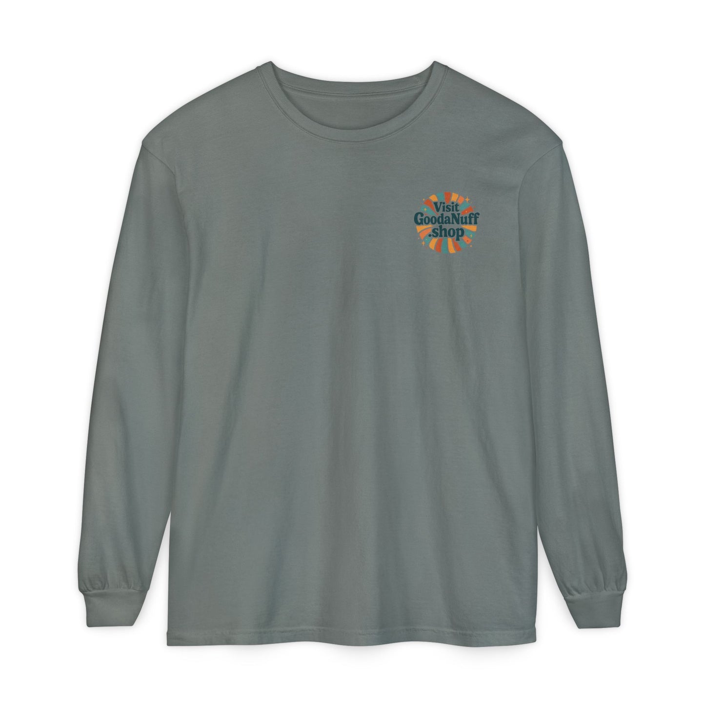 Visit GoodaNuff.shop Unisex Long Sleeve Tee