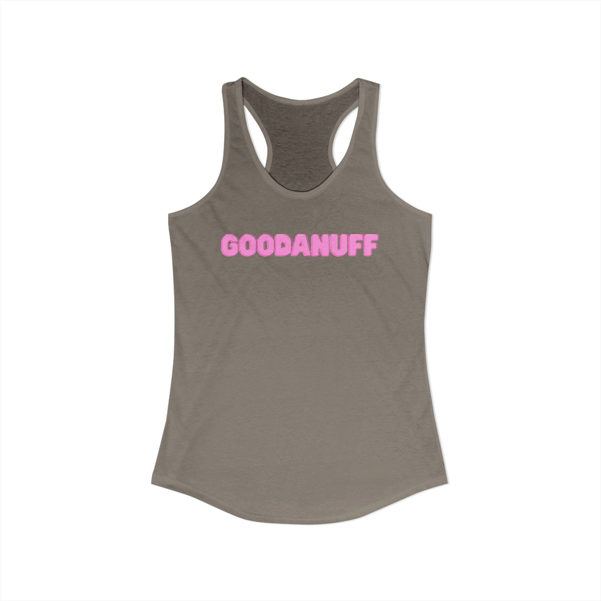 Pink GoodaNuff Women's Racerback Tank