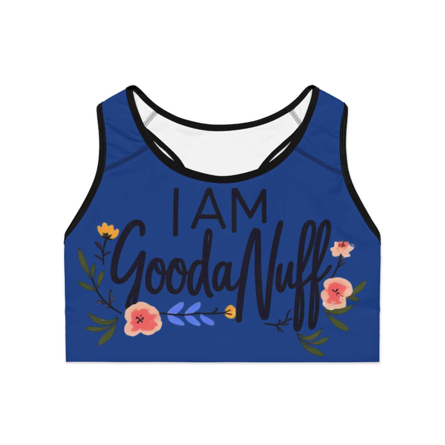 I Am GoodaNuff Sports Bra