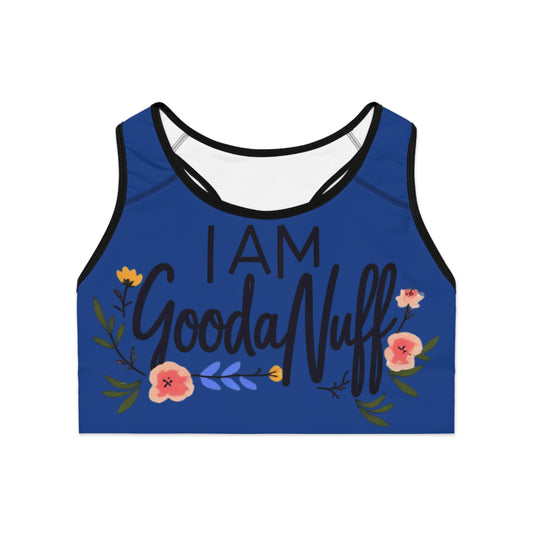 I Am GoodaNuff Sports Bra