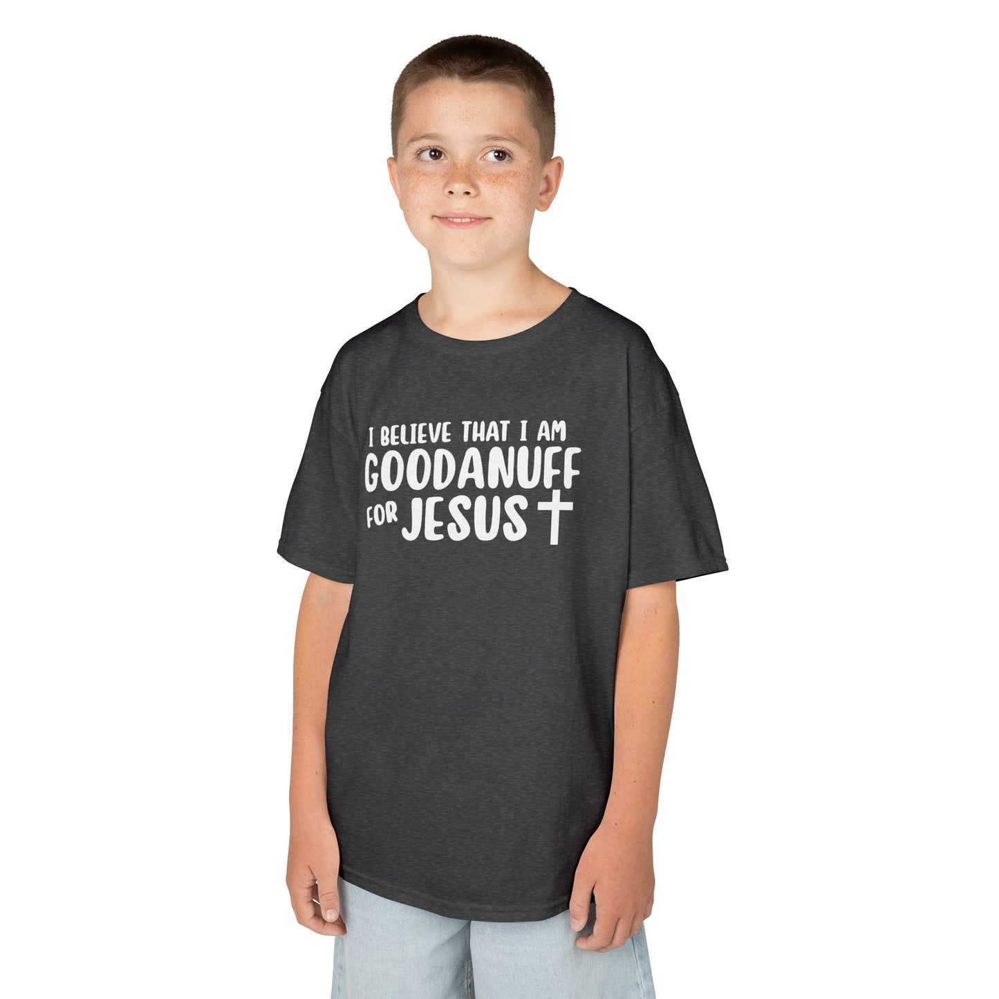 I Believe that I am GoodaNuff for Jesus Unisex Youth T-Shirt