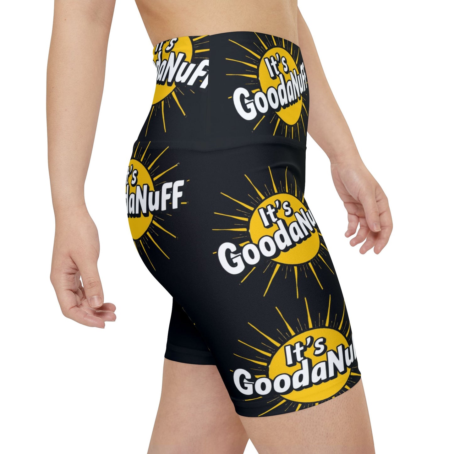 It's GoodaNuff High Waist Biker Shorts