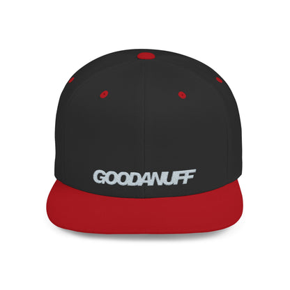 GoodaNuff Embroidery Flat Bill Cap