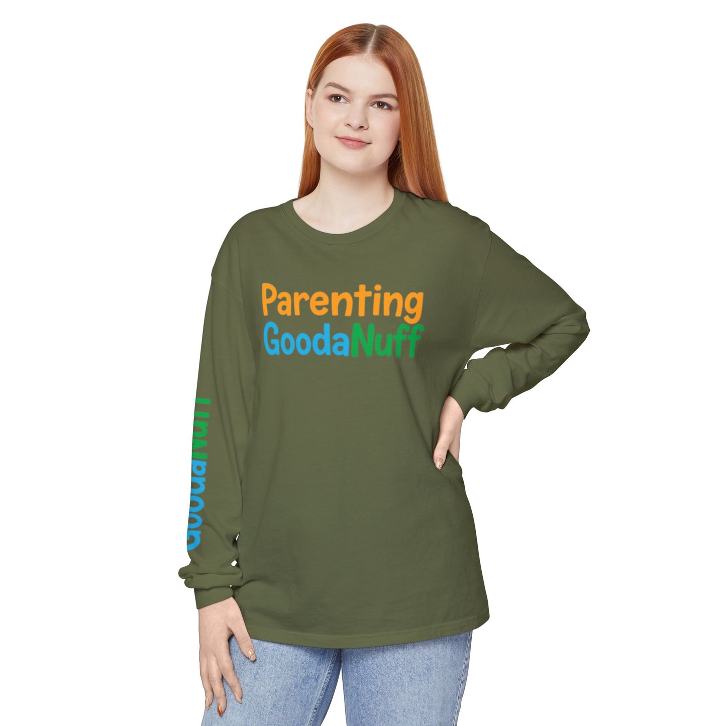 Parenting GoodaNuff Unisex Long Sleeve Tee