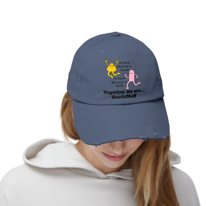 Gooda and Nuff Distressed Baseball Cap