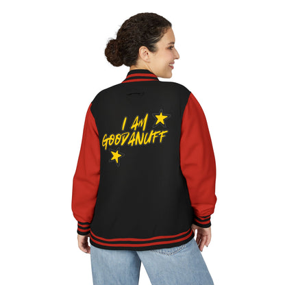 I Am GoodaNuff Unisex Letterman Jacket