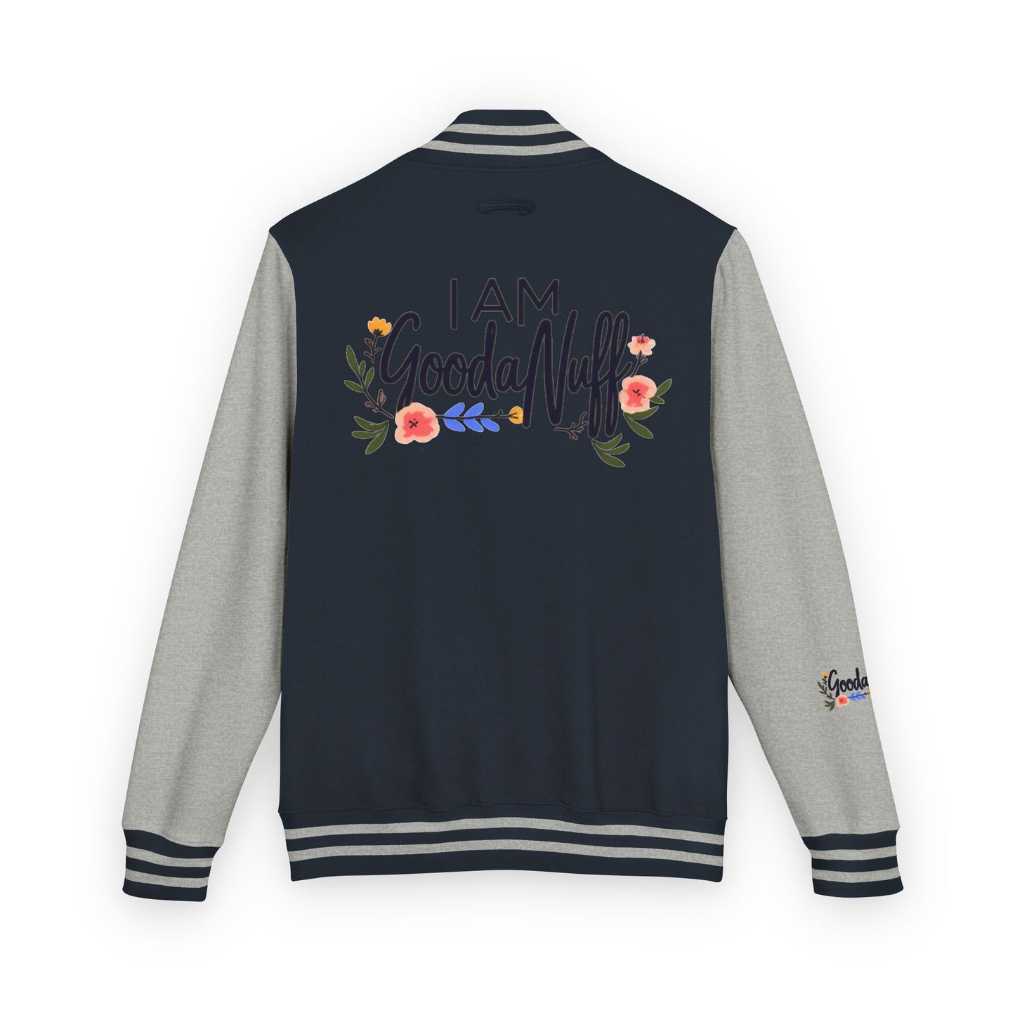 I AM GoodaNuff Unisex Letterman Jacket