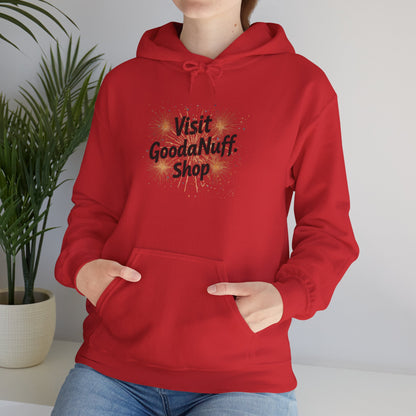 Visit GoodaNuff.shop Unisex Hoodie