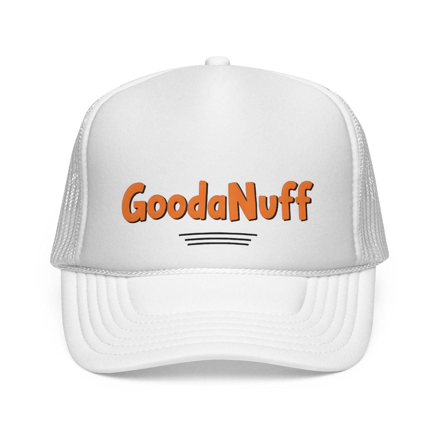 DIY rule #1 Done is GoodaNuff Trucker Hat