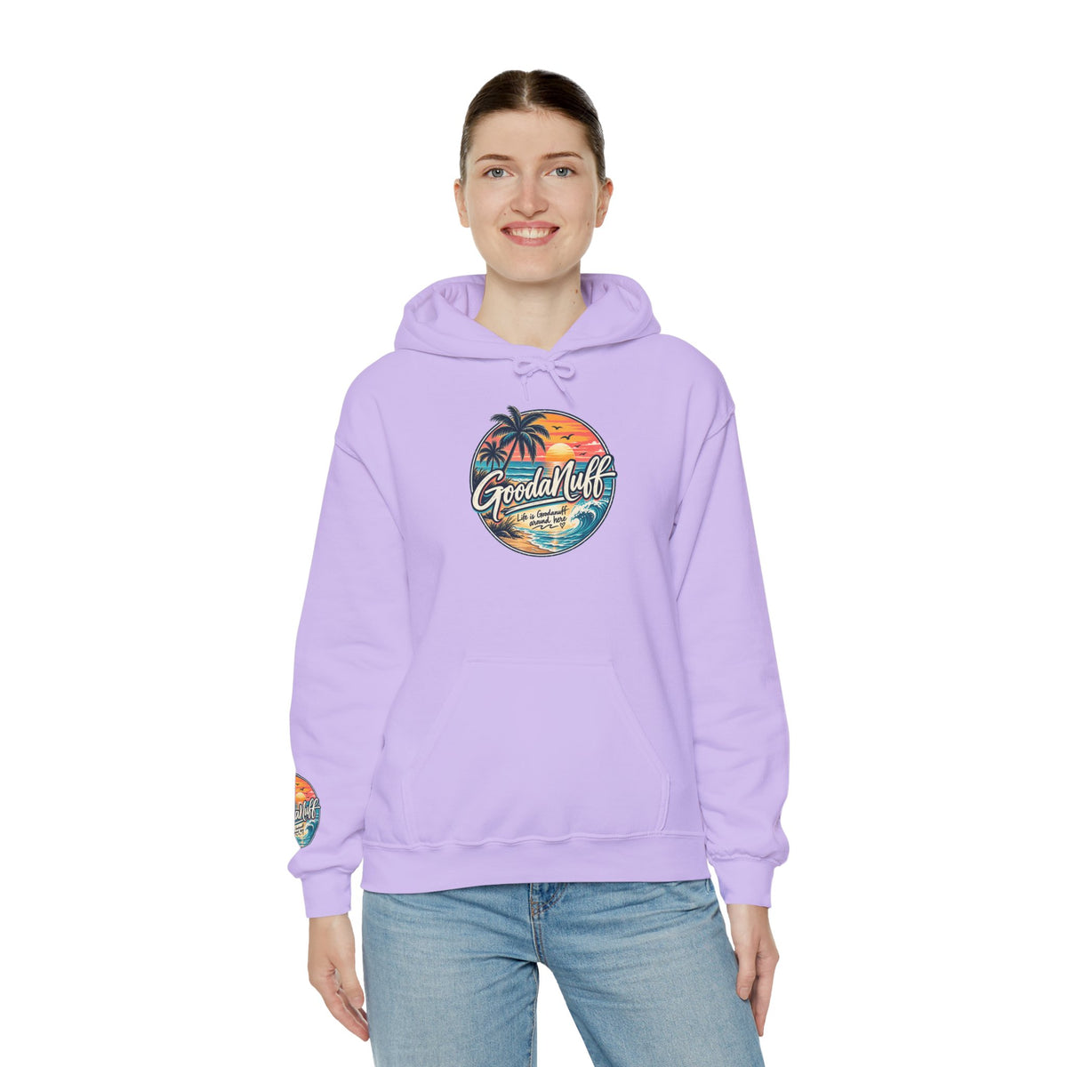 Life is GoodaNuff around here! Unisex Hoodie
