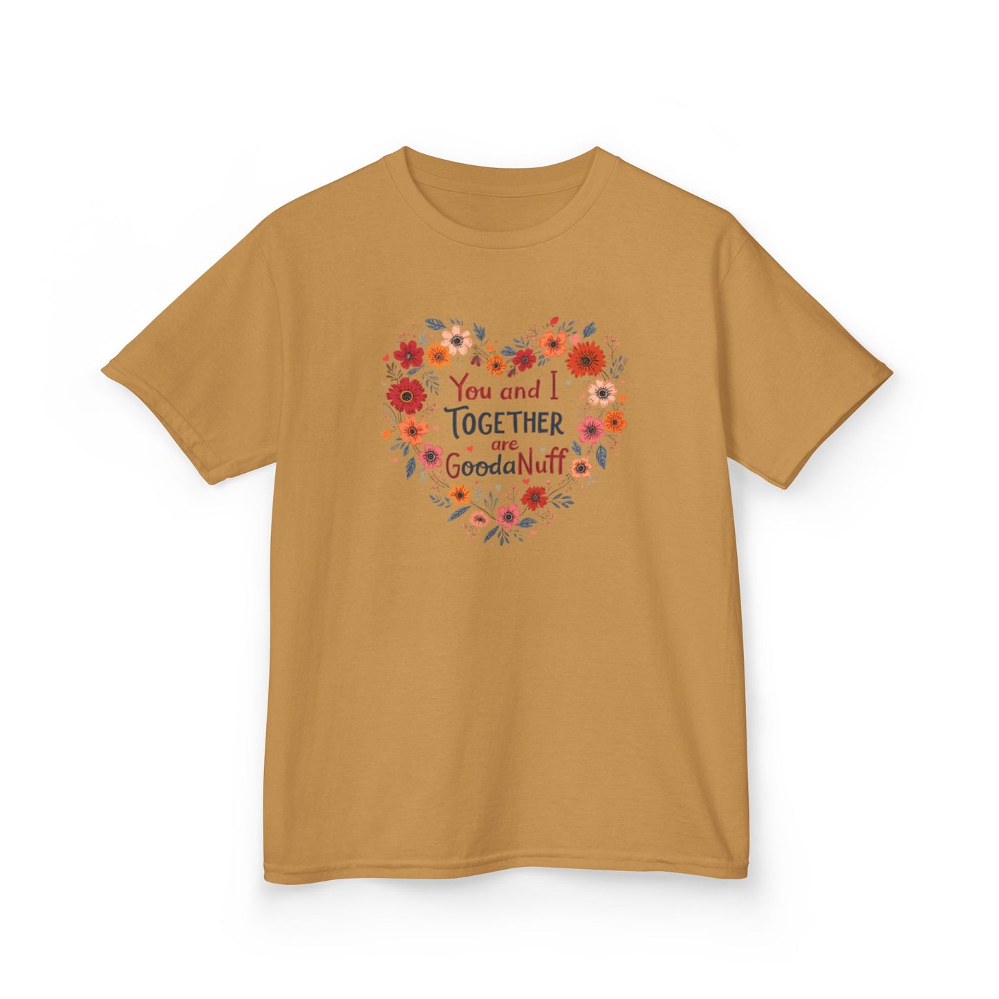 You and I Together are GoodaNuff Unisex Youth Valentines T-Shirt