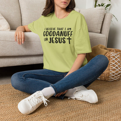 I Believe that I am GoodaNuff for Jesus Unisex Softstyle T-Shirt