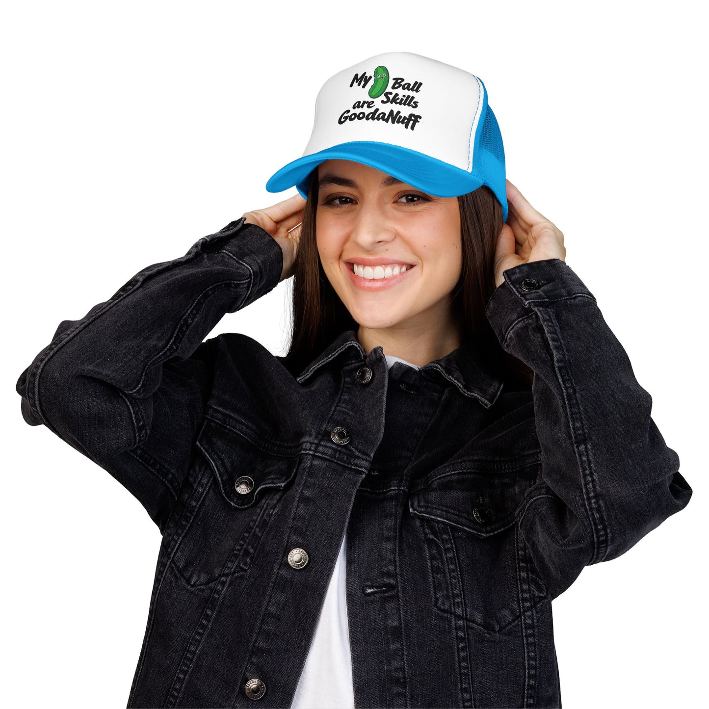 My Pickle Ball skills are GoodaNuff Truck Hat