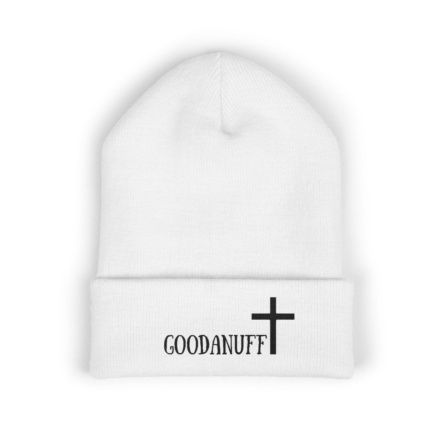 I AM GoodaNuff Cuffed Beanie