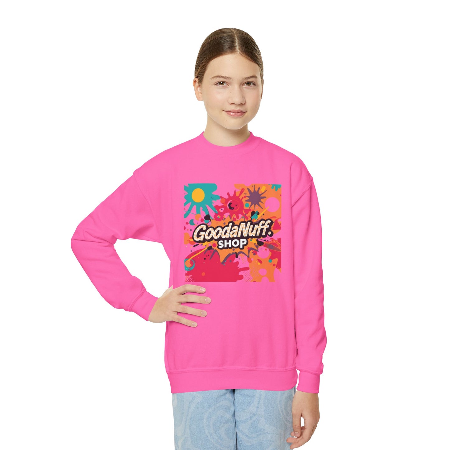 GoodaNuff.shop Unisex Youth Crewneck