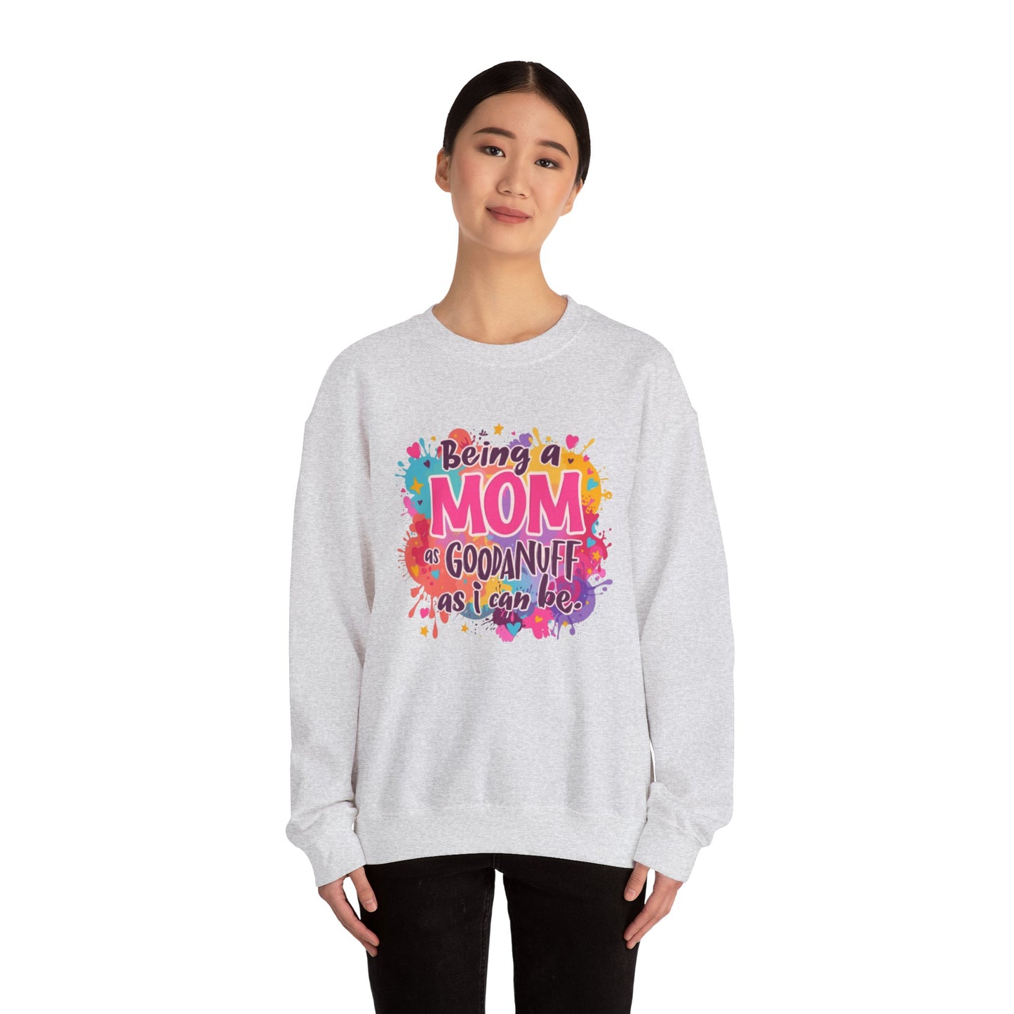Being a Mom as GoodaNuff as I can be Unisex Softstyle T-Shirt