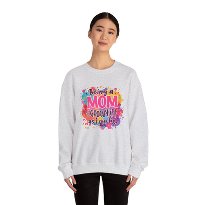 Being a Mom as GoodaNuff as I can be Unisex Softstyle T-Shirt