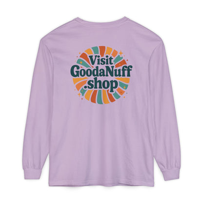 Visit GoodaNuff.shop Unisex Long Sleeve Tee
