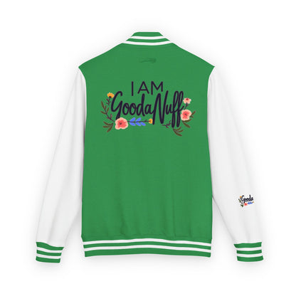 I AM GoodaNuff Unisex Letterman Jacket