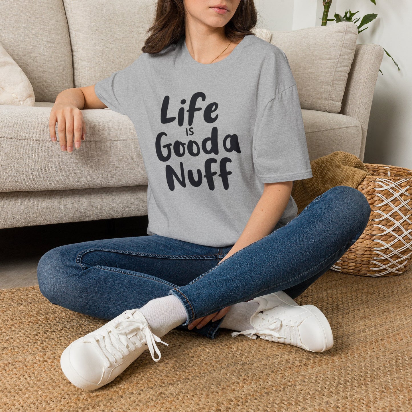 Life is GoodaNuff Unisex Softstyle T-Shirt