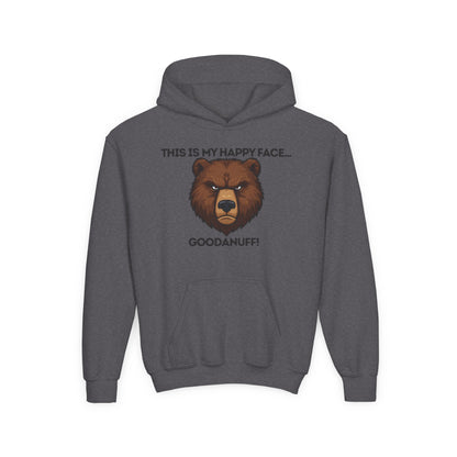 This is my Happy Face...GoodaNuff Unisex Youth Hoodie