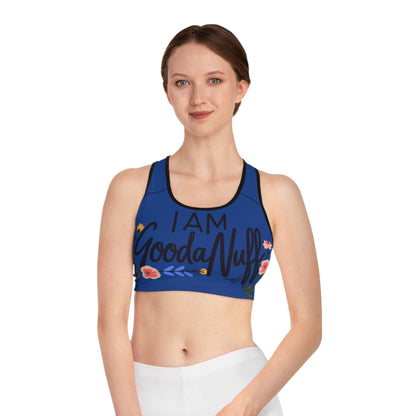 I Am GoodaNuff Sports Bra