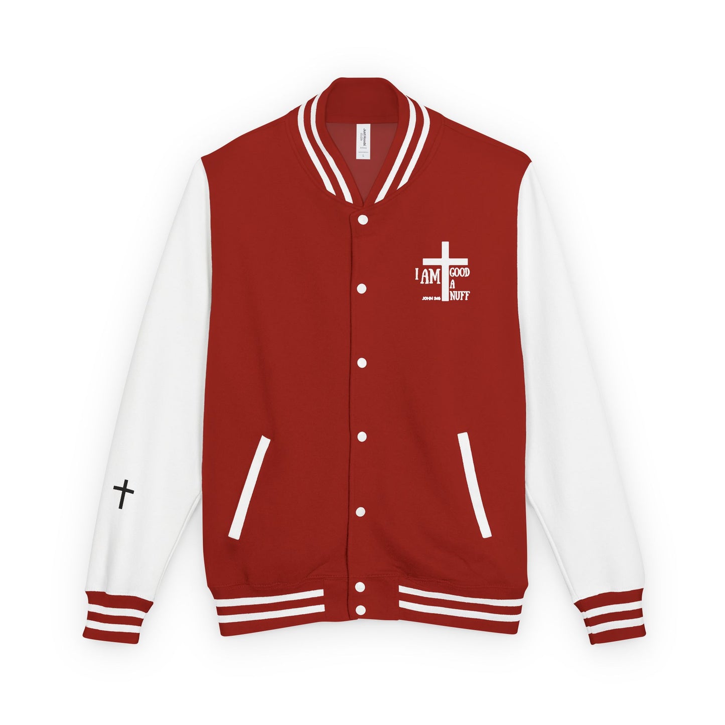 I AM GoodaNuff Unisex Letterman Jacket