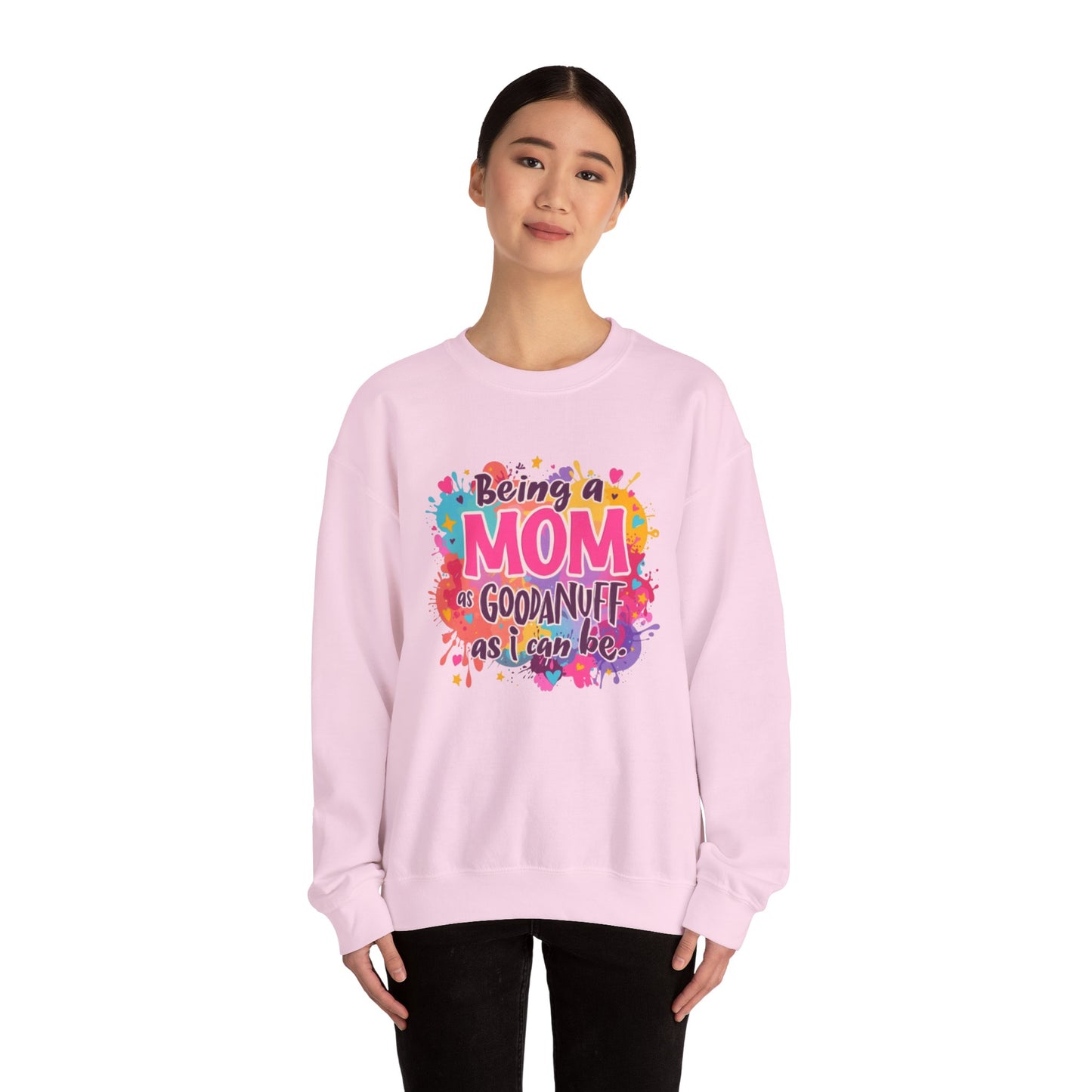 Being a Mom as GoodaNuff as I can be Unisex Softstyle T-Shirt